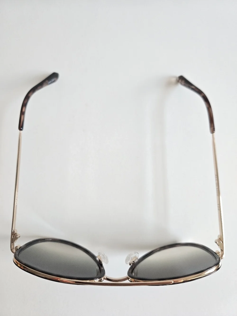New Quay x JLo Limited Edition All In Mini Frame Green Fade Lens Mini Aviators